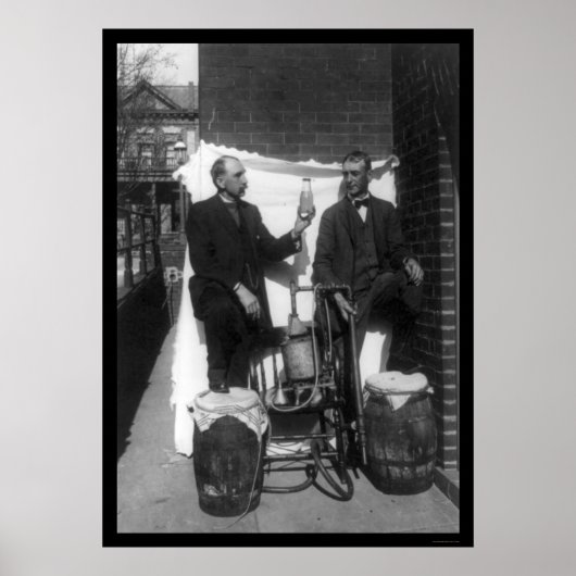 Den alten, modischen Weg beschleunigen Poster (Vorne)