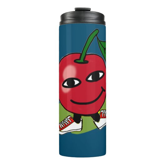 den Apfel Thermosbecher (Vorderseite)