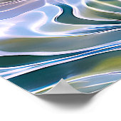 "Den Atem halten" - Frauen im Wasser Poster (Ecke)