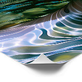 "Den Atem halten" - Frauen im Wasser Poster (Ecke)