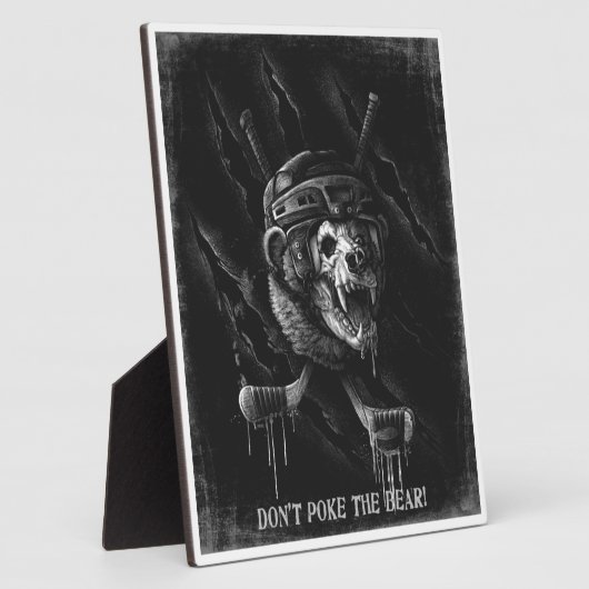 Den Bären nicht werfen Fotoplatte (Seite)