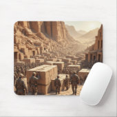 Den Bau der Pyramiden Mousepad (Mit Mouse)