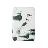 Den Baum abschneiden Badematte (Vorderseite Vertikal)