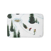 Den Baum abschneiden Badematte (Vorderseite)