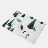 Den Baum abschneiden Fußmatte (Schrägansicht)