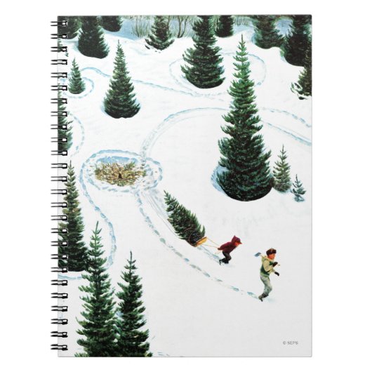 Den Baum abschneiden Notizblock (Vorderseite)