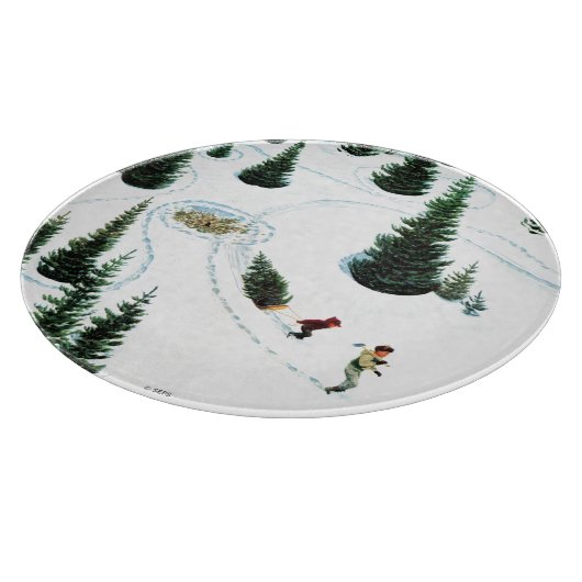 Den Baum abschneiden Schneidebrett (Ecke)