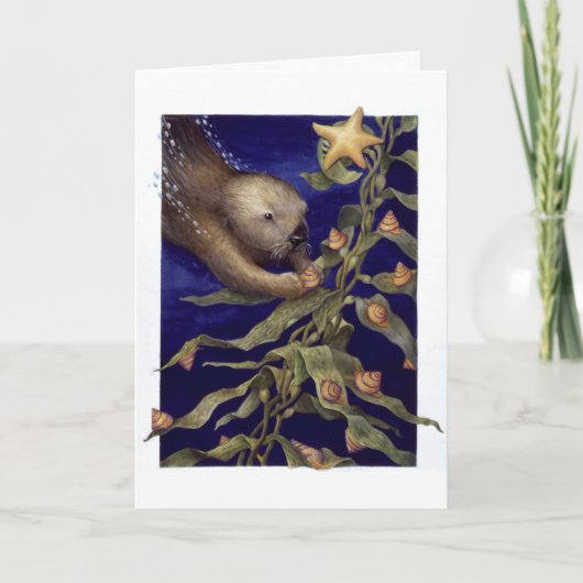 Den Baum beschneiden Feiertagskarte (Vorderseite)