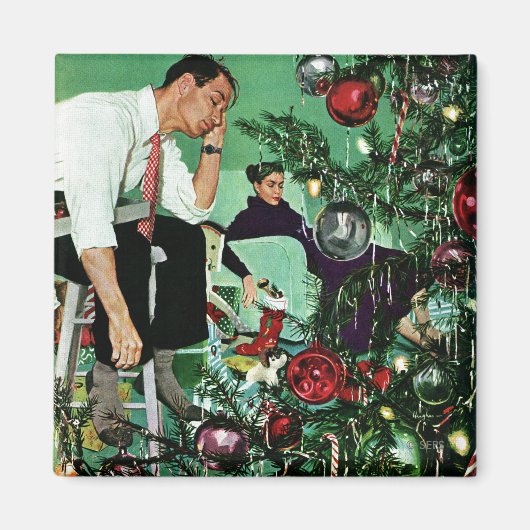 Den Baum beschneiden Magnet (Vorne)