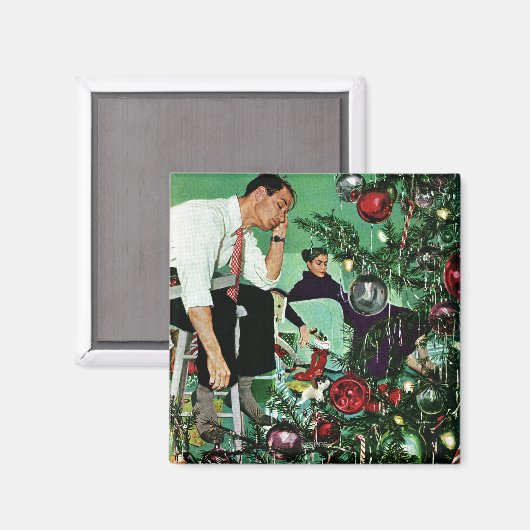 Den Baum beschneiden Magnet (Vorderseite/Rückseite)