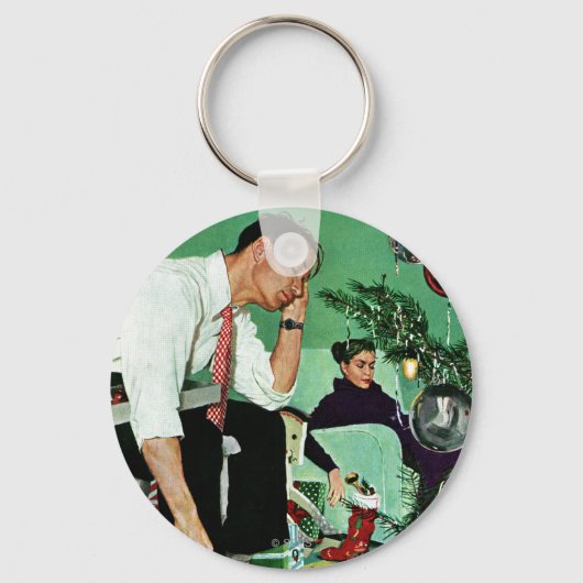 Den Baum beschneiden Schlüsselanhänger (Vorderseite)