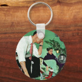 Den Baum beschneiden Schlüsselanhänger (Vorderseite)