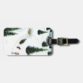 Den Baum fällen Gepäckanhänger (Vorderseite horizontal)