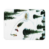 Den Baum fällen Magnet (Horizontal)