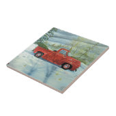 Den Baum für Weihnachten aufheben Fliese (Seite)