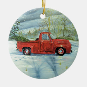 Den Baum für Weihnachten aufheben Keramik Ornament