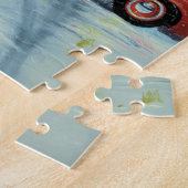 Den Baum für Weihnachten aufheben Puzzle (Seite)