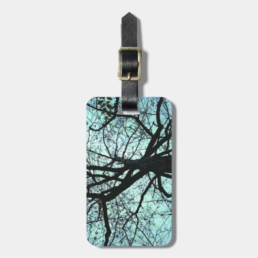 Den Baum hinauf Gepäckanhänger (Vorderseite vertikal)