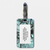 Den Baum hinauf Gepäckanhänger (Rückseite vertikal)