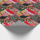 Den Baum schmücken Geschenkpapier (Ecke)