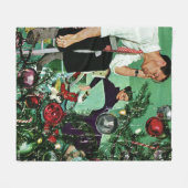 Den Baum schneiden Fleecedecke (Vorderseite (Horizontal))