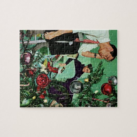 Den Baum schneiden Puzzle (Horizontal)