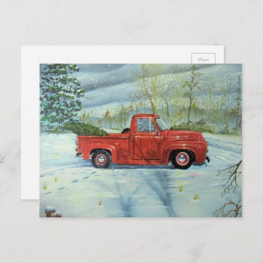 Den Baum zu Weihnachten abholen (Vorne/Hinten)