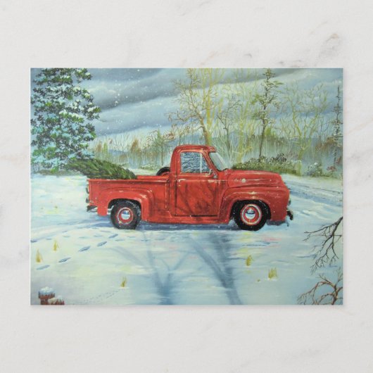 Den Baum zu Weihnachten abholen (Vorderseite)