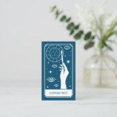 den benutzerdefinierten Text des Tarots Visitenkarte (Stehend Vorderseite)