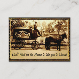 Den beruflichen nicht warten Sie Pastor Visitenkarte