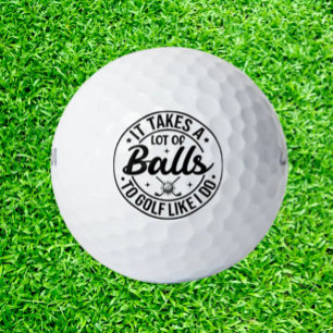 Den besten Golf-Vater feiern Golfball