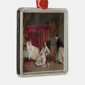 Den Besucher begrüßen, 1867 (Öl auf Leinwand) Ornament Aus Metall (Rechts)