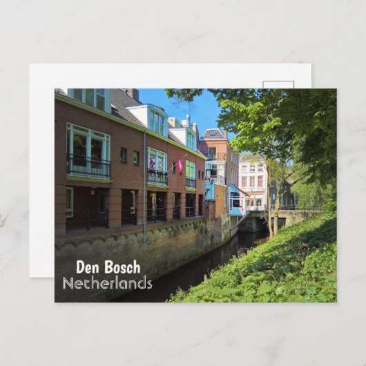 Den Bosch Postkarte (Vorne/Hinten)