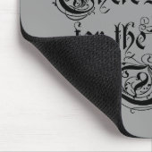 Den Bösen wird keine Ruhe gegönnt Mousepad (Ecke)