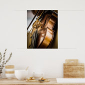 Den Bow aufreißen Poster (Küche)