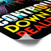 Den Controller für einen Realitätscheck ablegen Ga Poster (Ecke)