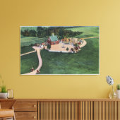 Den Danske Landsby (Dänisches Dorf) Leinwanddruck (Insitu (Wohnzimmer))