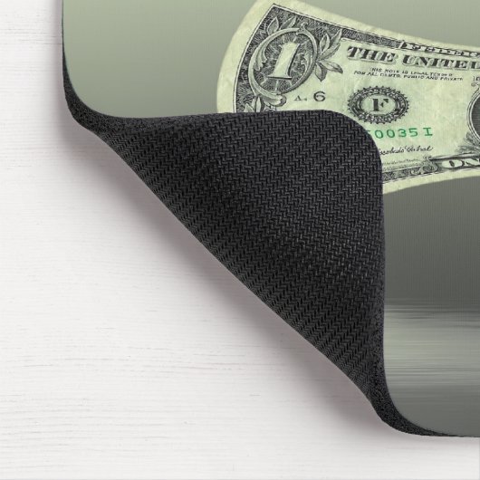 Den Dollar stützen Mousepad (Ecke)