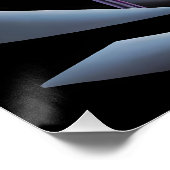 Den Engeln des Glücks widerstehen Poster (Ecke)