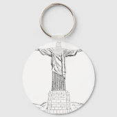 den Erlöser Schlüsselanhänger (Vorderseite)