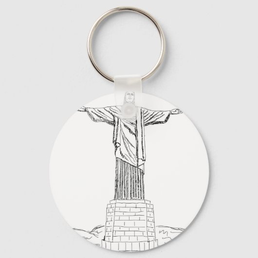 den Erlöser Schlüsselanhänger (Vorderseite)