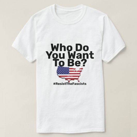 Den Faschisten widerstehen - ein MisterP-Shirt T-Shirt (Design vorne)