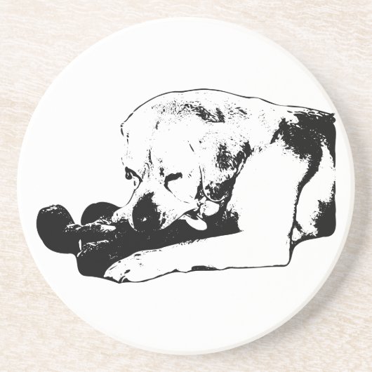 Den Favoriten durchwursteln Getränkeuntersetzer (Vorne)