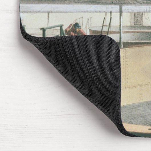 Den Fernschreiber umwickelnd, verkabeln Sie in den Mousepad (Ecke)