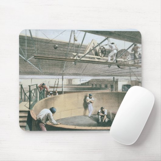 Den Fernschreiber umwickelnd, verkabeln Sie in den Mousepad (Mit Mouse)