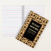 Den Fokus eines Fotografen gestalten Notizblock (Innen)