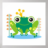 den Frosch frittieren Poster (Vorne)
