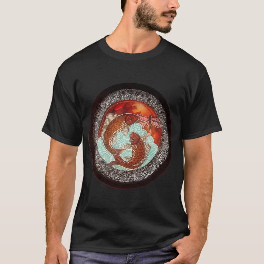Den ganzen Tag Fischen T-Shirt (Vorderseite)