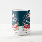 Den ganzen Tag in der Küche faulenzen Kaffeetasse (Mittel)