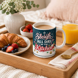 Den ganzen Tag in der Küche faulenzen Kaffeetasse